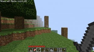 Вылазка в лес!Minecraft alpha 123_03 #3