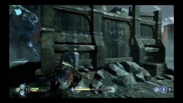 Прохождение God of War 4 Одолели Ледянного орка смотреть онлайн