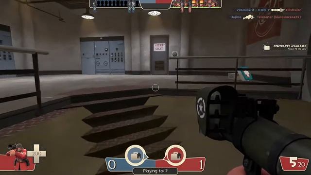 Team Fortress 2 Soldier gameplay in 2Fort смотреть онлайн