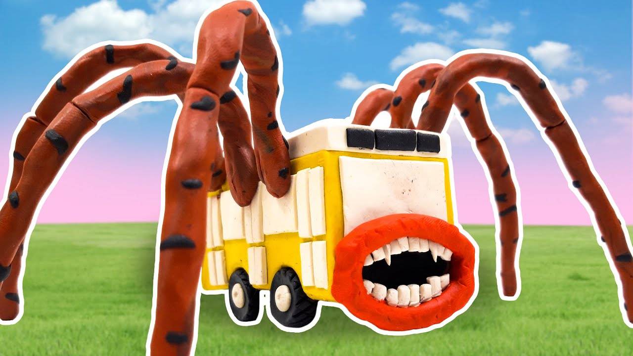 СТРАШНЫЙ АВТОБУС ПОЖИРАТЕЛЬ из Пластилина смотреть онлайн