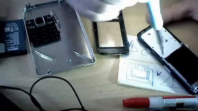 How to replace the Nokia 6300 LCD screen Part 2 смотреть онлайн