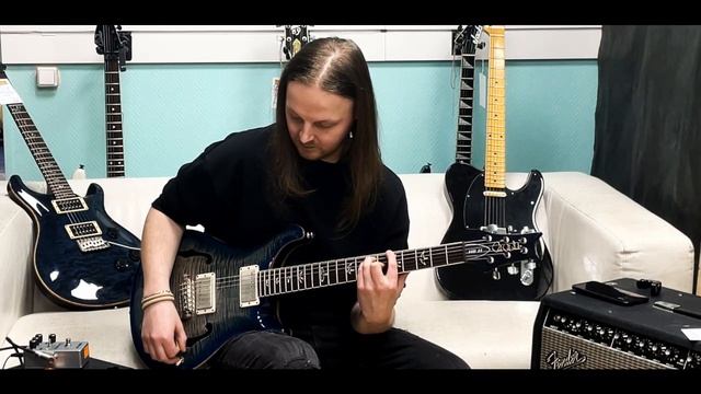 Фантастический PRS Hollowbody HB II Piezo 10 Top 2012 USA