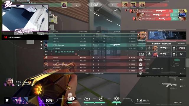 PRX f0rsakeN Shows Crazy Raze Gameplay With PRX Jinggg & Bleed Egoist Against Team OAS & FS Killua смотреть онлайн