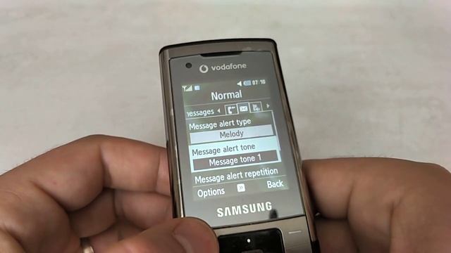 Samsung SGH-L810 Mobile phone menu browse, ringtones, games, wallpapers смотреть онлайн