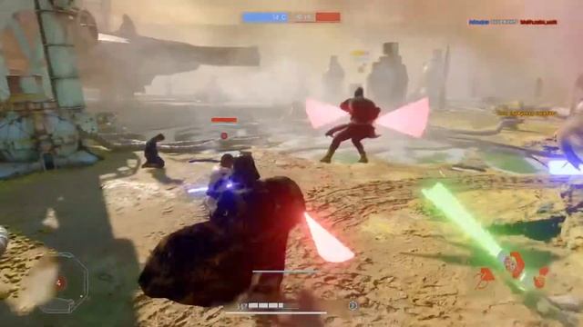 Star Wars Battlefront 2 - Heroes vs villains gameplay. Darth Vader. смотреть онлайн