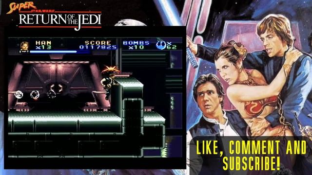 SNES | SUPER STAR WARS | RETURN OF THE JEDI | NO COMMENTARY | PART 4/5 смотреть онлайн