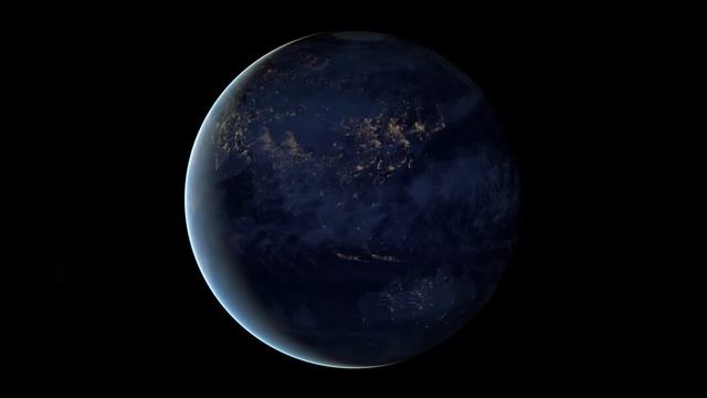 The Earth Rotation with Relaxing Music смотреть онлайн
