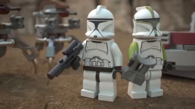 LEGO 75000 Clone Troopers vs. Droidekas - LEGO Star Wars смотреть онлайн