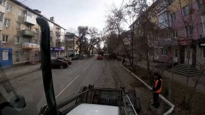 Hidromek 102b подсыпка детской площадки и вывоз веток