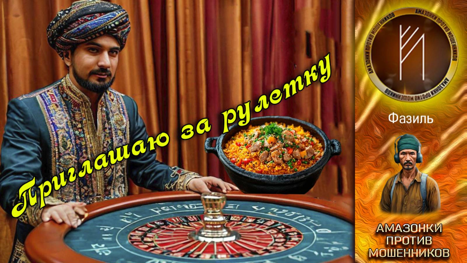 Амазонки против мошенников. Автор Фазиль