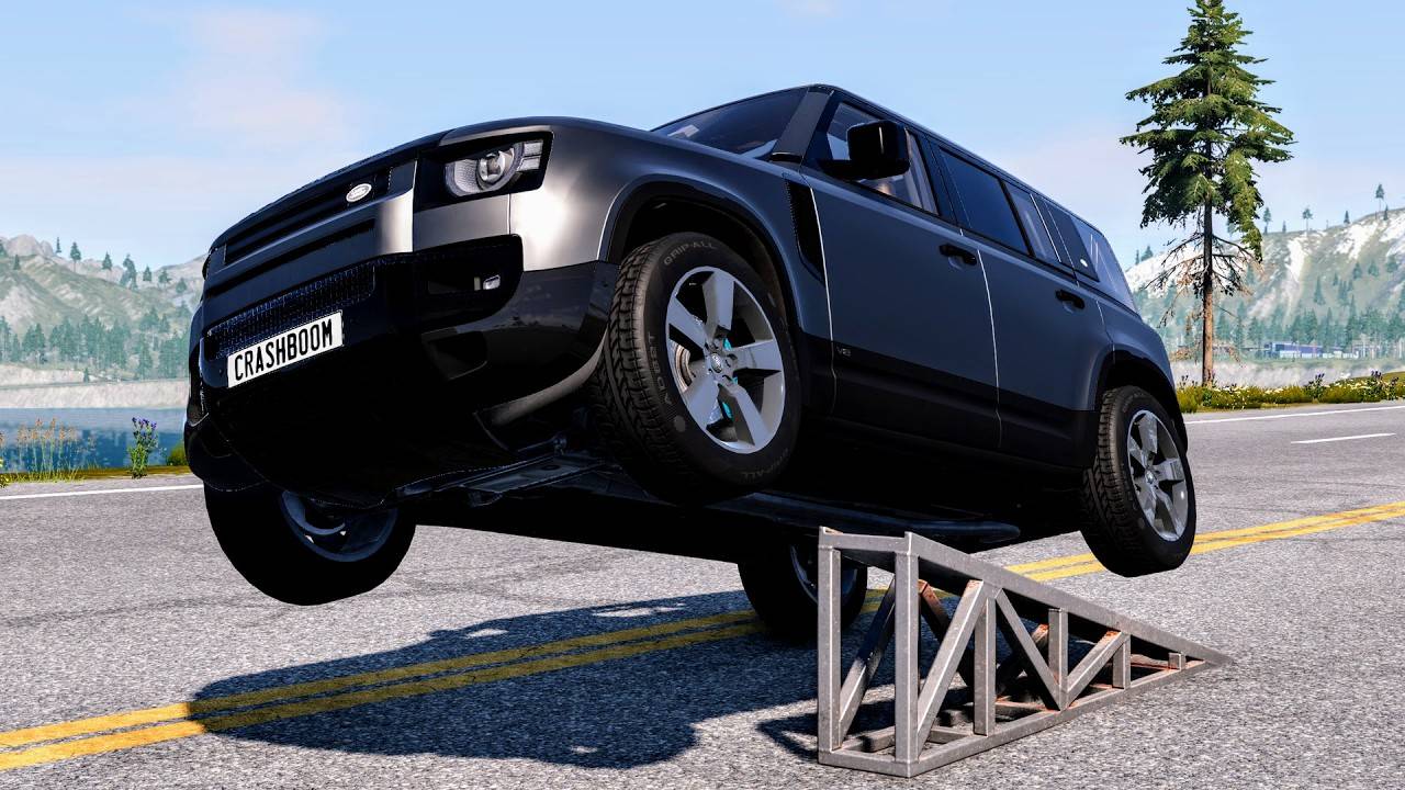 Удовлетворительные аварии при опрокидывании – BeamNG Drive смотреть онлайн