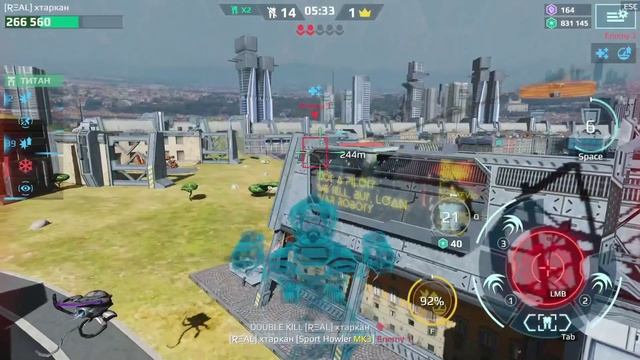 War Robots ФАН видео немного Typhon на ION и Lynx снова гасит тараканов Dux mk3 #варроботс #шутер смотреть онлайн