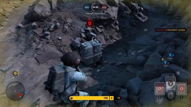 Star Wars Battlefront Захват дроидов,Убежище Джав.(PC/Ultra/60fps) смотреть онлайн