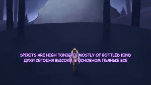 Korpiklaani - A Man With A Plan (lyrics + перевод на русский)