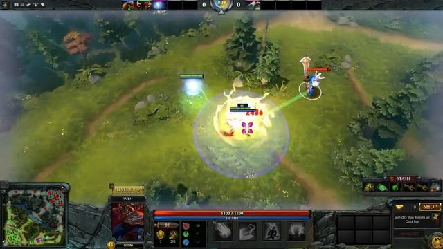 Dota 2 Reborn Факты, секреты Висп Гуля полный хил смотреть онлайн