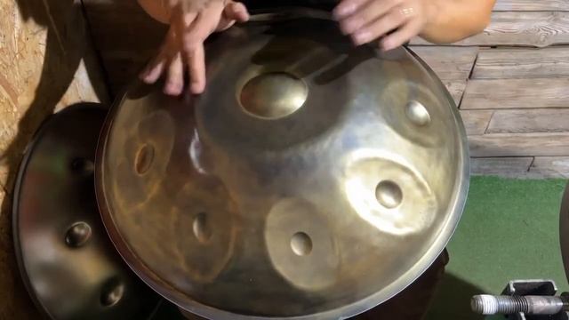 Orionpan Handpan, E Equinox Scale