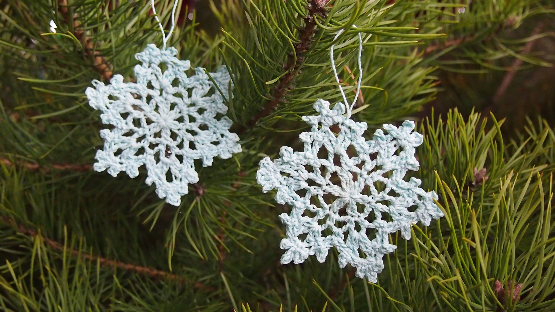Вязание крючком снежинки. Новогодние мастер классы крючком. СНЕЖИНКА Урок 19 смотреть онлайн