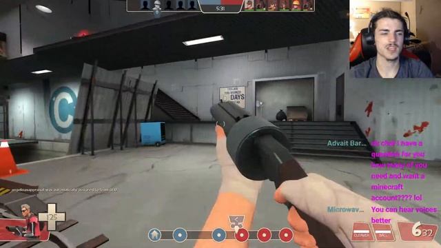 CREAMCHASE1 PLAYS TEAM FORTRESS 2!! MINECRAFT ACCOUNT GIVEAWAY AT 100 SUBS. смотреть онлайн
