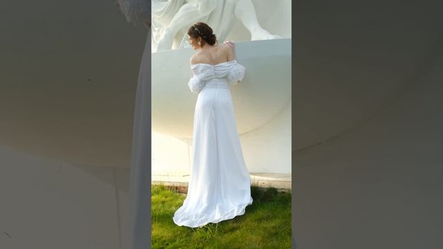 Свадебное платье Фитэс из коллекции Vanilla Sky 2024 Kaplun