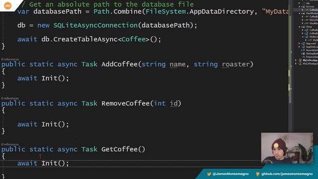 How to Add a Database to Xamarin & .NET MAUI apps with SQLite-net смотреть онлайн
