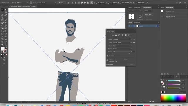 Turning a pixel image into a vector image смотреть онлайн