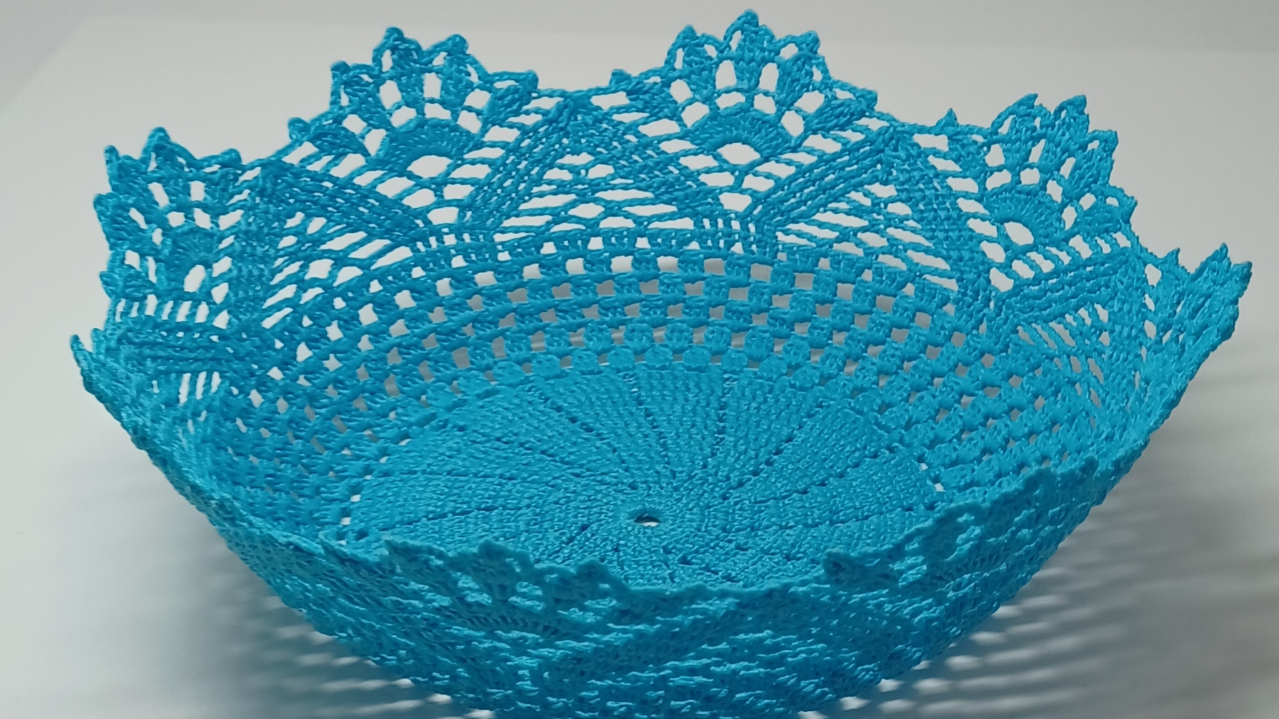 Ваза крючком. Третья часть