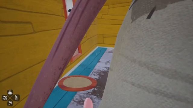 Hello neighbor act 3 roter und blauer Schlüssel смотреть онлайн