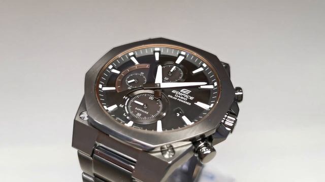 Casio Edifice EFS-S570DC-1A Module 5634 Sapphire crystal Solar powered 2020 смотреть онлайн