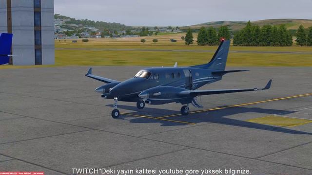 🔴 LTFB - LTBO VFR Turu GTX 90 P3D V3 IVAO смотреть онлайн