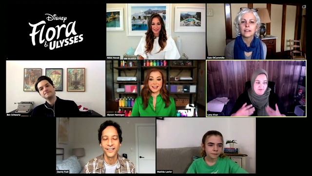 Disney's Flora & Ulysses Director Lena Khan On Comic Book and Classic Disney Easter Eggs In Movie смотреть онлайн