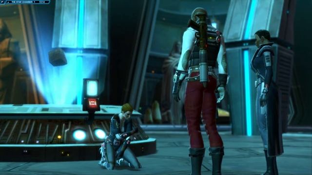 swtor: Male Imperial Agent Flirts - Hunter смотреть онлайн