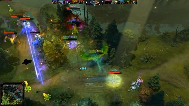 S4 Shadow Fiend Ultra Kill vs Liquid @ DreamLeague Dota 2 смотреть онлайн