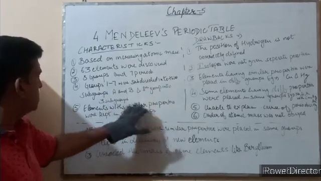 Chapter-5 | Periodic Classification of Elements | Part-1 смотреть онлайн