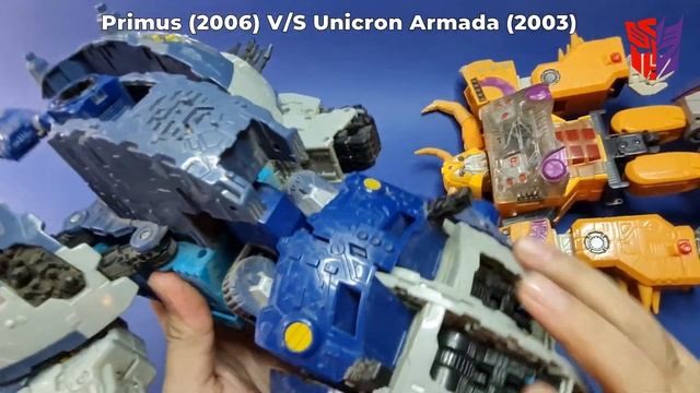 PRIMUS 2006 UNICRON ARMADA 2003 TRANSFORMERS ACTIONFIGURES