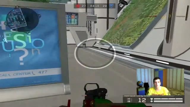 Поджарил АФКшника на деф. Новогодний Cobray Striker на терминале | Warface смотреть онлайн