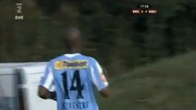 Ludovic Sylvestre Neat Goal For Mladá Boleslav