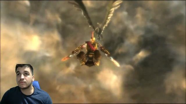 Sparta Kick in GOW Ghost of Sparta FOR THE FIRST TIME!!!! смотреть онлайн