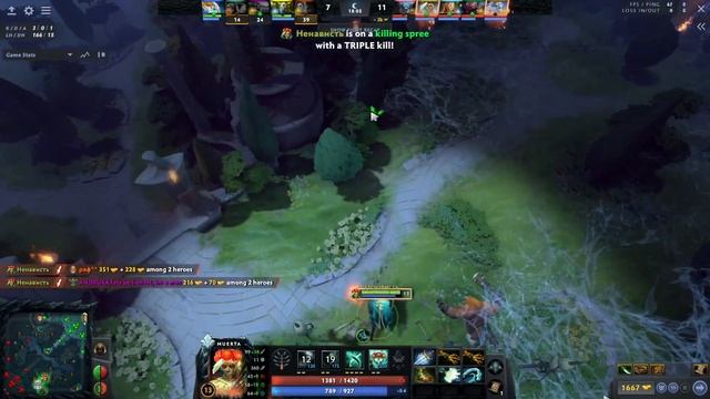 Muerta - Unstoppable with Refresher Orb - Dota 2 смотреть онлайн
