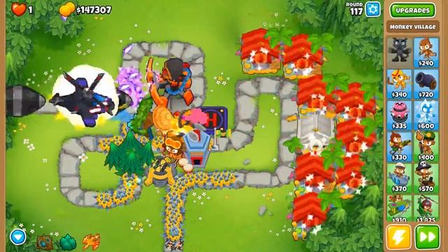 Bloons TD 6 Update - Apex Plasma Master and Glaive Dominus fight together VS BAD Round 140 смотреть онлайн
