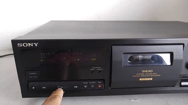 Sony TC-K615S Audiophile 3-Head Cassette Deck смотреть онлайн