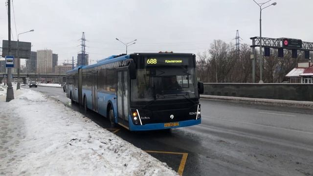 ЛиАЗ-6213.65 013429 На Аминьевском шоссе смотреть онлайн