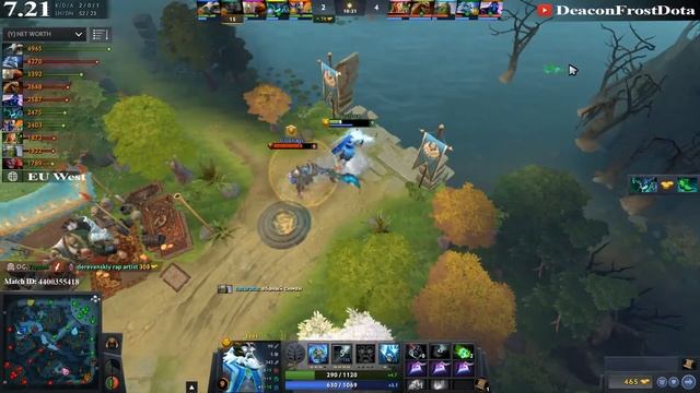 TOPSON [Zeus] vs [Outworld Devourer] ► EU Ranked ► Dota 2 7.21 смотреть онлайн
