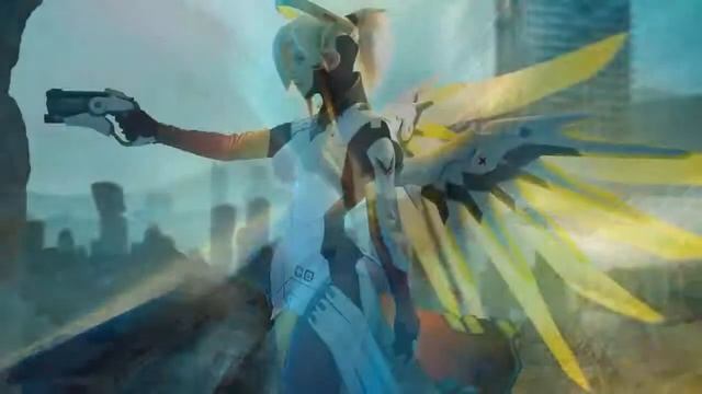 Российский косплей Ангела из Overwatch
