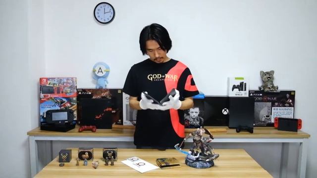 PS4 GOD OF WAR Stone Mason's Edition and Limited Edition PS4 Pro Unboxing смотреть онлайн
