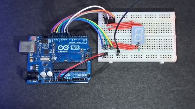 7 segment display arduino projects смотреть онлайн