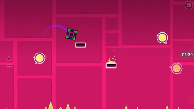 Geometry dash con todas las monedas #crack смотреть онлайн