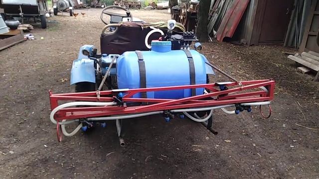 Оприскувач до мінітрактора своїми руками @ смотреть онлайн