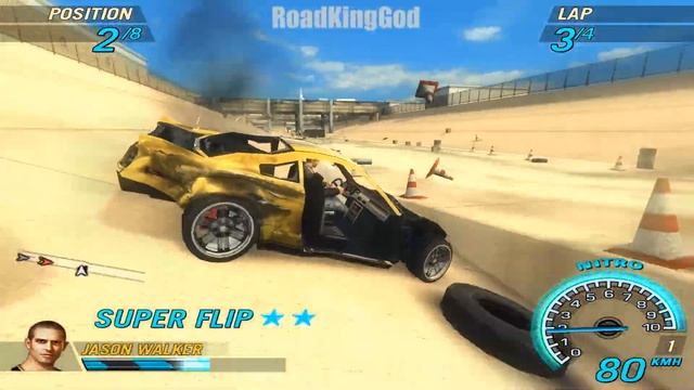 FlatOut 2 Road King on WC1, but I have 1000 turbo - part 2 смотреть онлайн