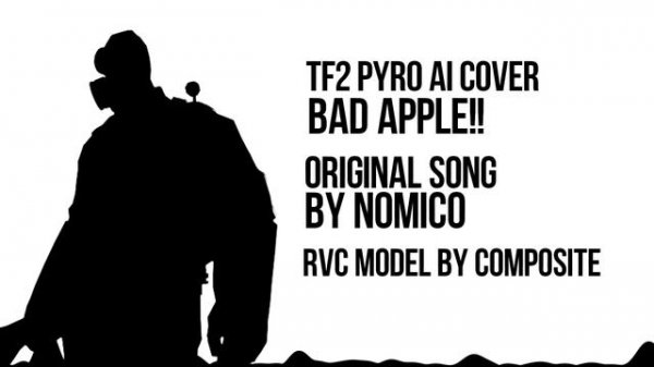 AI COVER | TF2 Pyro - Bad Apple!! (full version)