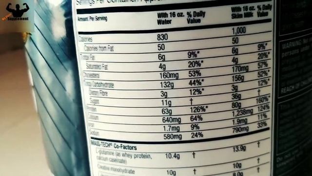 Muscletech Mass Tech Gainer Review | My First Supplement